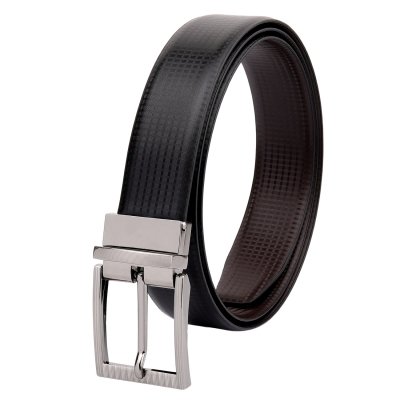 AZIBO FORMAL, CASUAL, PARTY BROWN, BLACK TAXES LEATHERITE REVERSIBLE BELT