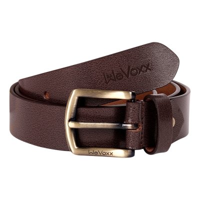 WEVOXX  Men Casual, Evening, Formal, Party Brown Genuine Leather Belt